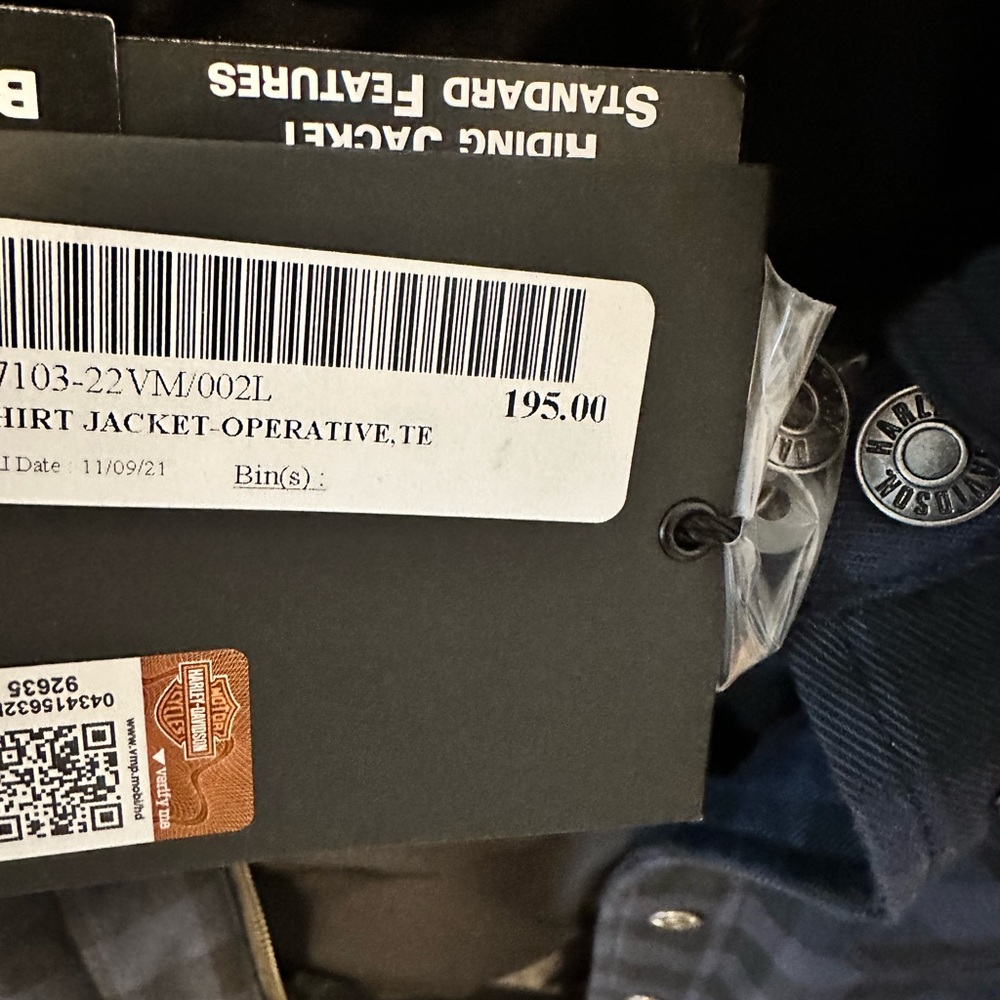 Harley Davidson heavy Shirt Jacket